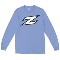 Colony Blue akron zips Long Sleeve Tee - linhVisuals