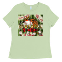 Matcha baseball brother tumbler Ladies Tee - BundleAndBundleShop