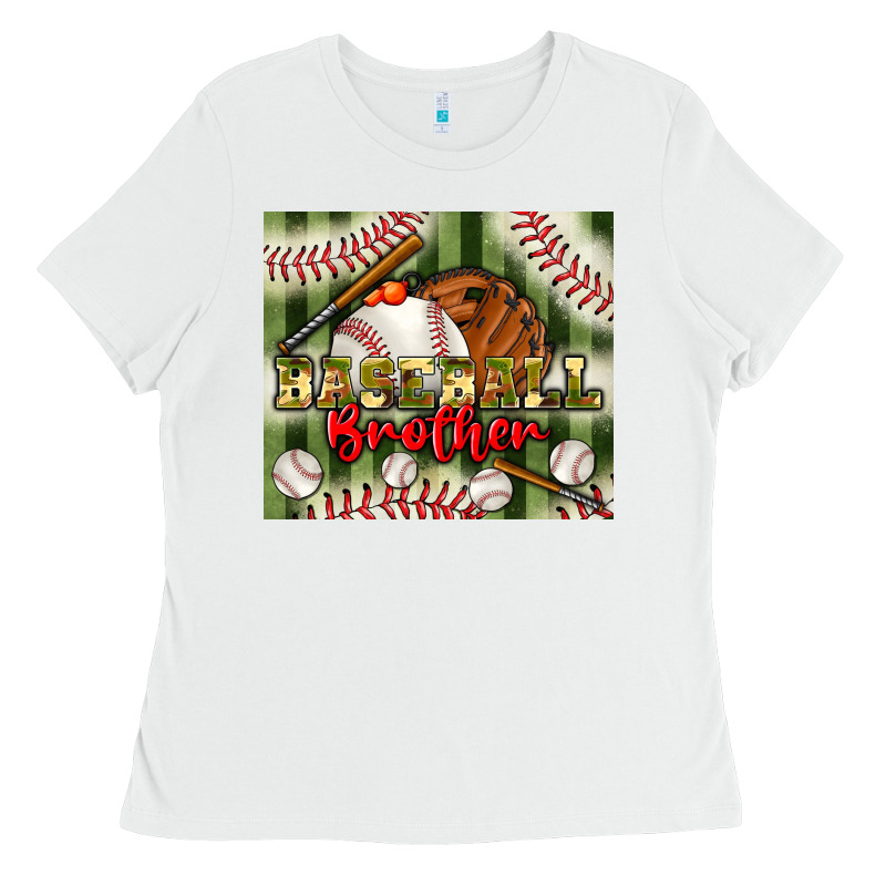 Baseball Brother Tumbler Ladies Tee by BundleAndBundleShop | Teevron