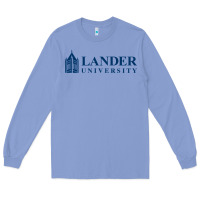 Colony Blue Lander University Long Sleeve Tee - linhVisuals