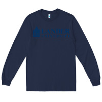 Navy Lander University Long Sleeve Tee - linhVisuals