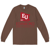 Chestnut Edinboro University Long Sleeve Tee - linhVisuals