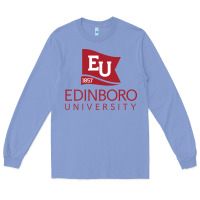 Colony Blue Edinboro University Long Sleeve Tee - linhVisuals