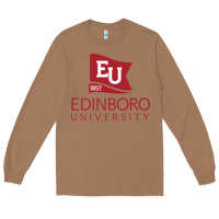 Toasted Coconut Edinboro University Long Sleeve Tee - linhVisuals