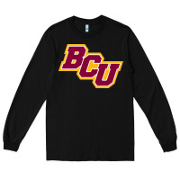 Black bethune cookman Long Sleeve Tee - linhVisuals