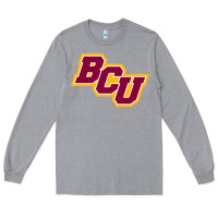 Heather Grey bethune cookman Long Sleeve Tee - linhVisuals