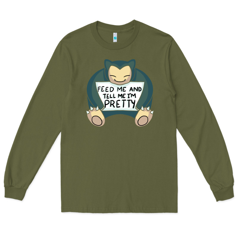 Feed Me Snrlx Long Sleeve Tee by linhVisuals | Teevron