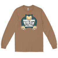 Toasted Coconut feed me snrlx Long Sleeve Tee - linhVisuals