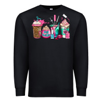 Black nail hustler coffee cups Premium Sweatshirt - Jasminsmagicworld