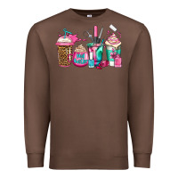Chestnut nail hustler coffee cups Premium Sweatshirt - Jasminsmagicworld