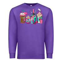 Purple nail hustler coffee cups Premium Sweatshirt - Jasminsmagicworld