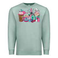 Seafoam nail hustler coffee cups Premium Sweatshirt - Jasminsmagicworld