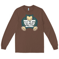 Chestnut feed me snrlx Long Sleeve Tee - linhVisuals