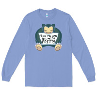 Colony Blue feed me snrlx Long Sleeve Tee - linhVisuals