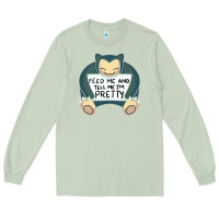 Matcha feed me snrlx Long Sleeve Tee - linhVisuals