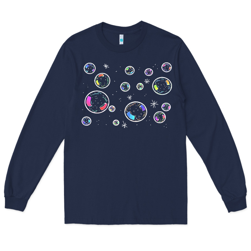 Bubbles T  Shirt Bubbles T  Shirt Long Sleeve Tee by linhVisuals | Teevron
