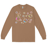 Toasted Coconut bubbles t  shirt bubbles t  shirt Long Sleeve Tee - linhVisuals