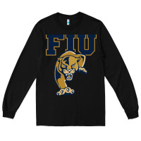 Black fiu panthers Long Sleeve Tee - linhVisuals