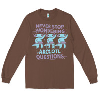 Chestnut axolotl questions Long Sleeve Tee - linhVisuals