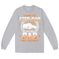 Moon Dust mens i'm not the step dad i'm the dad that stepped up father gift t sh Long Sleeve Tee - linhVisuals