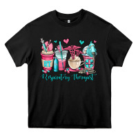 Black rt respiratory therapist coffee cups Heavy Core Tee - OliviaCreatesArt