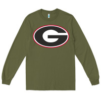 Army Green georgia a Long Sleeve Tee - linhVisuals