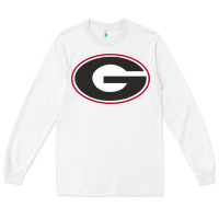 White georgia a Long Sleeve Tee - linhVisuals