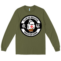 Army Green vasco#da#gama Long Sleeve Tee - linhVisuals