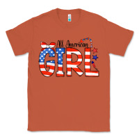 Copper All American Girl Bandana Classic Tee - CowCowDesign