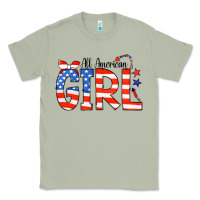 Matcha All American Girl Bandana Classic Tee - CowCowDesign