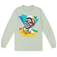 Matcha stevie wonder vintage Long Sleeve Tee - linhVisuals