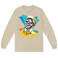 Mushroom stevie wonder vintage Long Sleeve Tee - linhVisuals