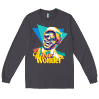 Smoke stevie wonder vintage Long Sleeve Tee - linhVisuals