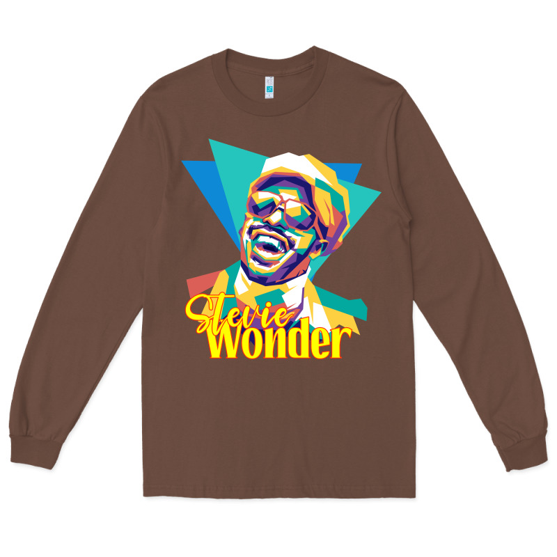 Stevie Wonder Vintage Long Sleeve Tee by linhVisuals | Teevron