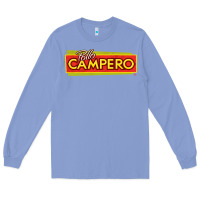 Colony Blue suitable-pollo-campero-worn Long Sleeve Tee - linhVisuals