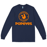 Navy suitable-popeyes-worn Long Sleeve Tee - linhVisuals