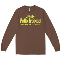 Chestnut suitable-pollo-tropical-worn Long Sleeve Tee - linhVisuals
