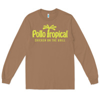 Toasted Coconut suitable-pollo-tropical-worn Long Sleeve Tee - linhVisuals