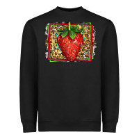 Black strawberry summer Heavyweight Sweatshirt - Jasminsmagicworld