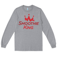 Heather Grey suitable-smoothie-king-worn Long Sleeve Tee - linhVisuals