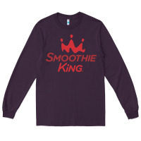 Plum suitable-smoothie-king-worn Long Sleeve Tee - linhVisuals