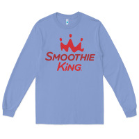 Colony Blue suitable-smoothie-king-worn Long Sleeve Tee - linhVisuals