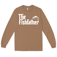 Toasted Coconut mens the fishfather funny fish father day lover t shirt t shirt Long Sleeve Tee - linhVisuals