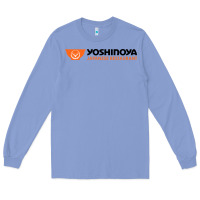 Colony Blue suitable-yoshinoya-worn Long Sleeve Tee - linhVisuals