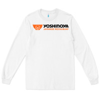 White suitable-yoshinoya-worn Long Sleeve Tee - linhVisuals