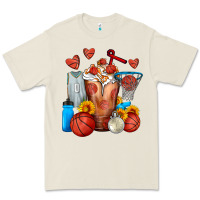 Bone Basketball Sunflower Frappe Premium Tee - FaDigitalArtStudio