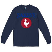 Navy suitable-zaxby's-worn Long Sleeve Tee - linhVisuals