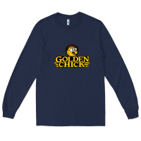Navy suitable-golden-chick-worn Long Sleeve Tee - linhVisuals