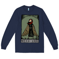 Navy neko case clässic Long Sleeve Tee - linhVisuals