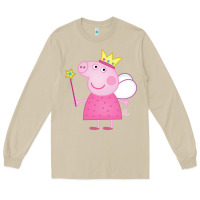 Mushroom pig Long Sleeve Tee - linhVisuals